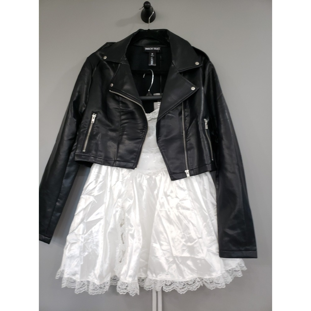 Evil Doll TIFFANY Costume Bride of Chucky Cosplay Trickz N' Treatz Dolls Kill